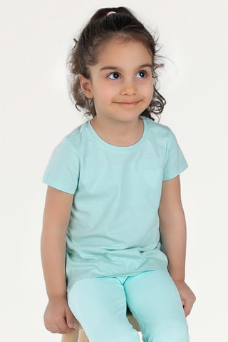 T-shirt Turquoise