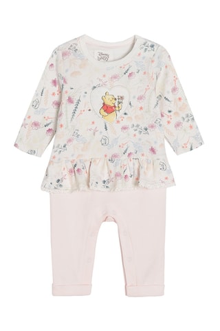T-shirt et pantalon Winnie l’Ourson Disney Blanc et rose