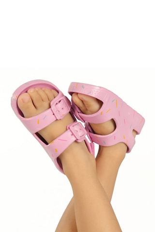 Sandales Rose