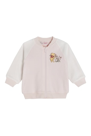 Sweat réversible Winnie l’Ourson Disney Rose et blanc