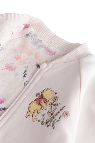 Sweat réversible Winnie l’Ourson Disney Rose et blanc