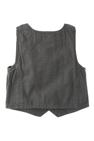 Ensemble 3 pièces Gris foncé chiné et blanc