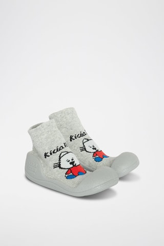 Chaussons chaussettes Kicia Kocia - Gris