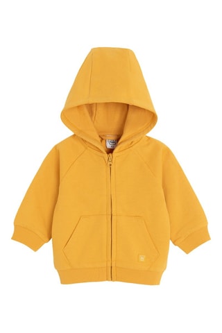 Sweat à capuche - Jaune