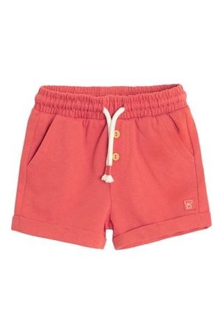 2 shorts - Rouge et beige