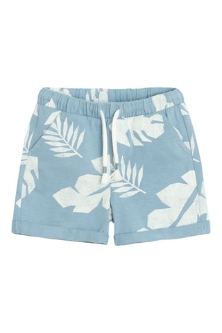 2 shorts - Ciel et kaki