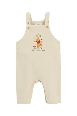 Body et salopette en velours Winnie l’Ourson Disney - Beige