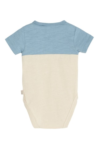 Body-polo -  Beige et bleu marine