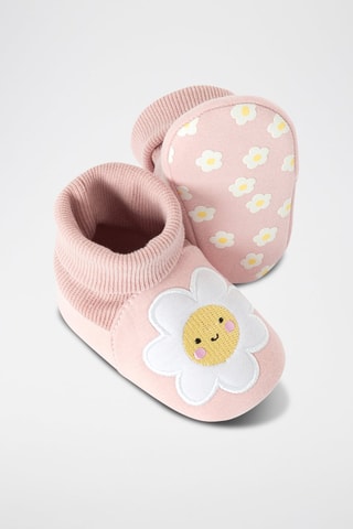 Chaussons - Rose poudré