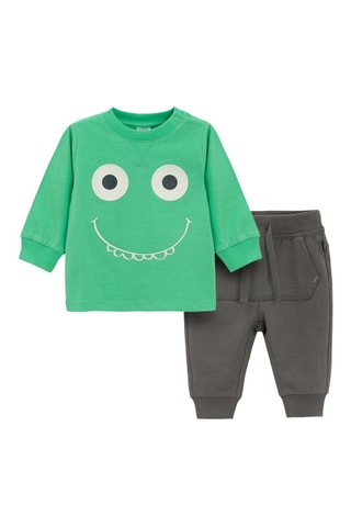 Sweat et jogging - Vert et gris