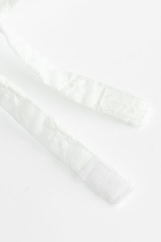 Bob en broderie anglaise - Blanc