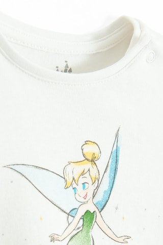 T-shirt Clochette Peter Pan Disney - Ecru