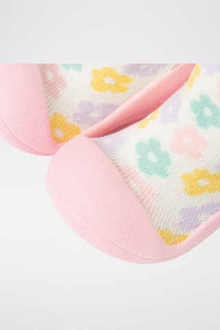 Baskets-chaussettes - Ecru