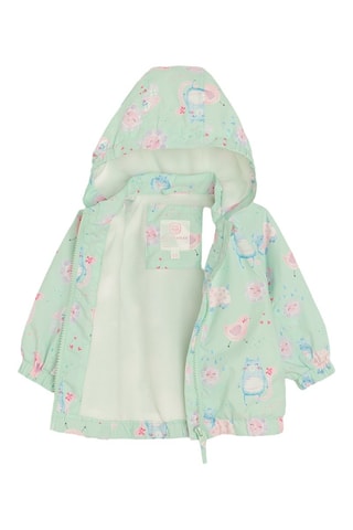 Blouson à capuche - Vert d’eau