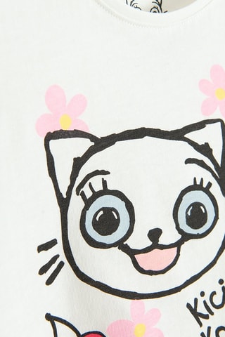 T-shirt Kicia Kocia - Ecru
