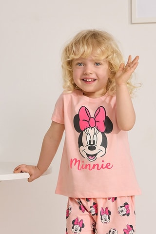 T-shirt Minnie Disney - Rose