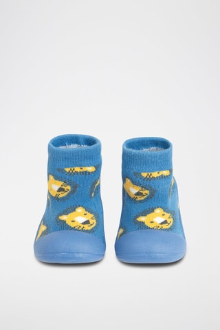 Baskets-chaussettes - Bleu clair