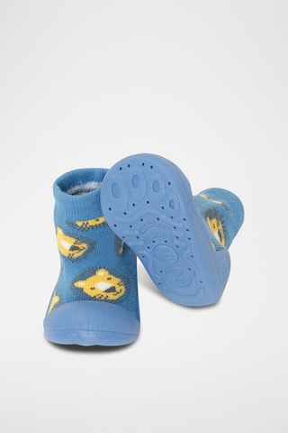 Baskets-chaussettes - Bleu clair