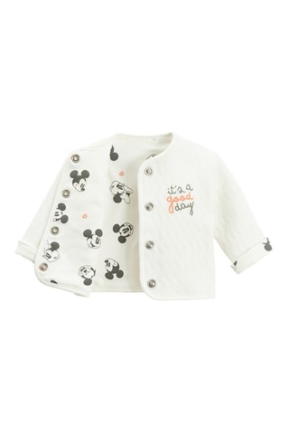 Gilet réversible Mickey Disney - Blanc