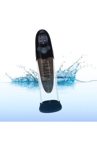 Pompe à vide AQUA Pro noire intelligente - Noir -  19 cm