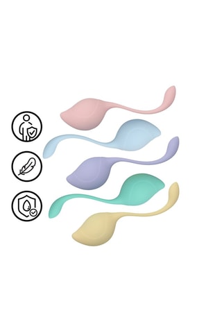 5 boules de Kegel Loveline - 6,5 cm