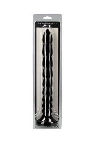 Serpent anal waterproof Swirl Noir - 34,1 cm