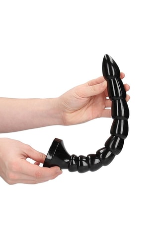 Serpent anal waterproof Swirl Noir - 34,1 cm