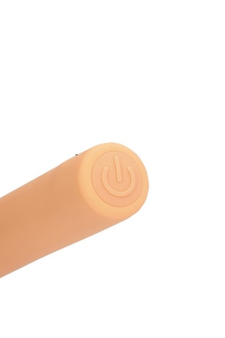 Vibromasseur point G fingering peach fuzz - 20 cm