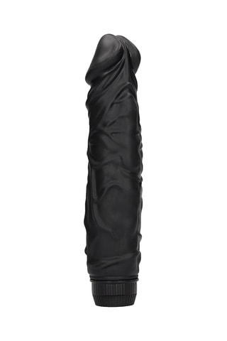 Vibromasseur réaliste - Noir - 23 cm