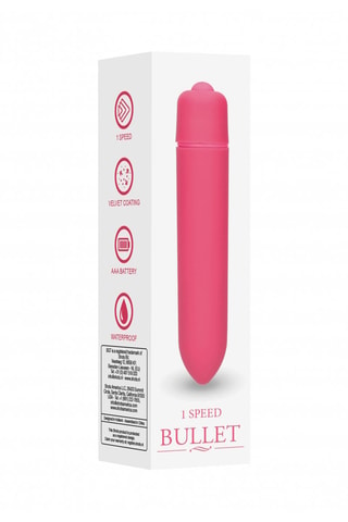 Mini vibromasseur Rose - 9,3 cm