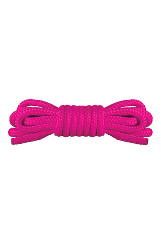 Mini corde de bondage japonaise Rose - 1,5 m