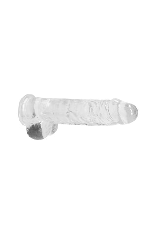 Godemiché réaliste Crystal Clear - Transparent - 19 cm