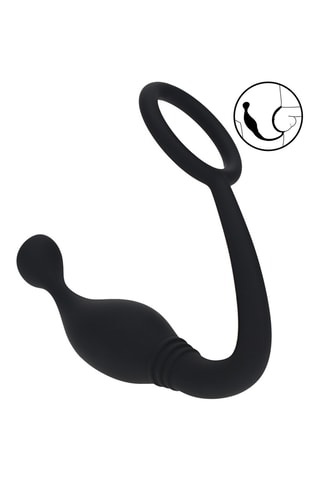 Cockring avec stimulateur prostatique Level 2 - Noir