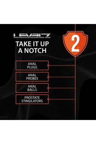 Cockring avec stimulateur prostatique Level 2 - Noir