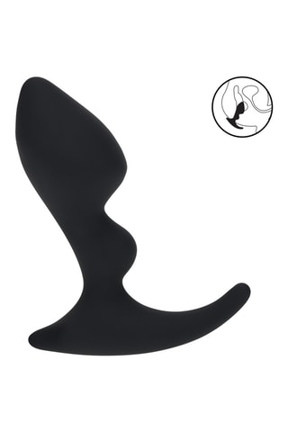 Stimulateur prostatique silicone Level 2 - Noir - 8,7 cm