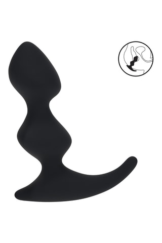 Stimulateur prostatique level 2 - Noir - 8,7 cm
