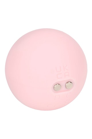 Kit de boules de Kegel vibrantes interchangeables Loveline - Blanc - 8 cm