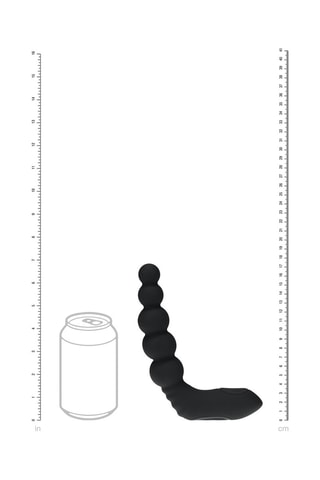 Plug anal - Noir - 13,5 cm