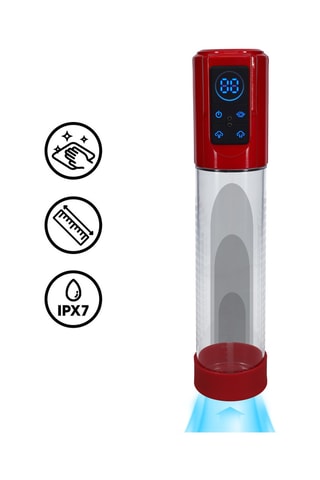 Pompe à vide automatique Megalift - Rouge - 20 cm