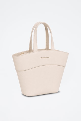Leren Shopper Mielys - Ecru