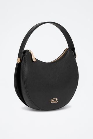 Leren Trendy Handtas Sirocco - Zwart