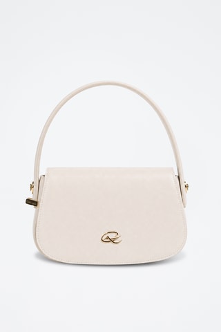 Leren Handtas Sirocco - Ecru