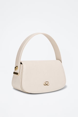 Leren Handtas Sirocco - Ecru