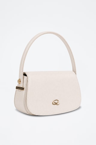 Leren Handtas Sirocco - Ecru