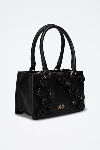 Leren Shopper Parade - Zwart