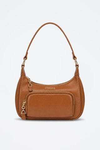 Leren Trendy Handtas Mistraline - Bruin