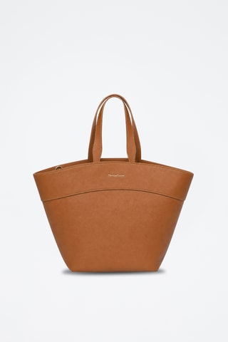 Leren Shopper Mielys - Bruin