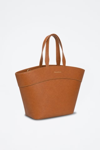 Leren Shopper Mielys - Bruin