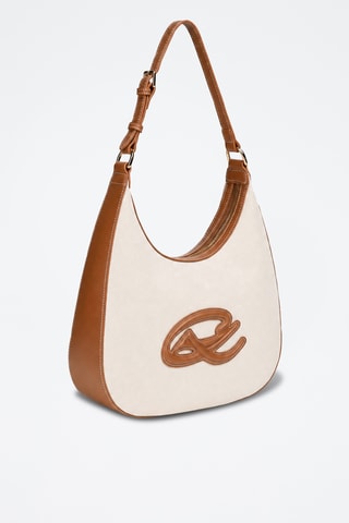 Leren Trendy Handtas Caliza - Bruin