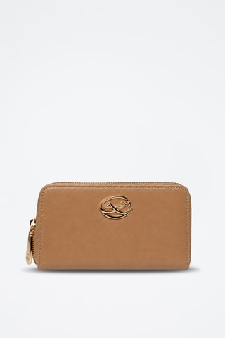 Leren Portefeuille Aubanel - Camel
